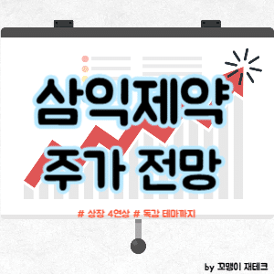 삼익제약 주가 전망