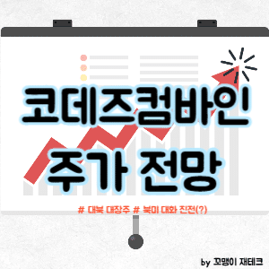 코데즈컴바인 주식 전망