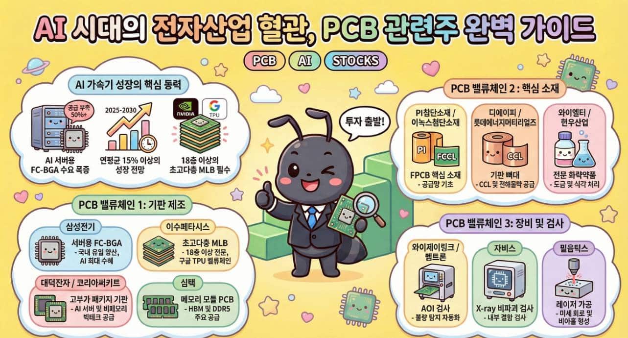 PCB 테마주 총정리
