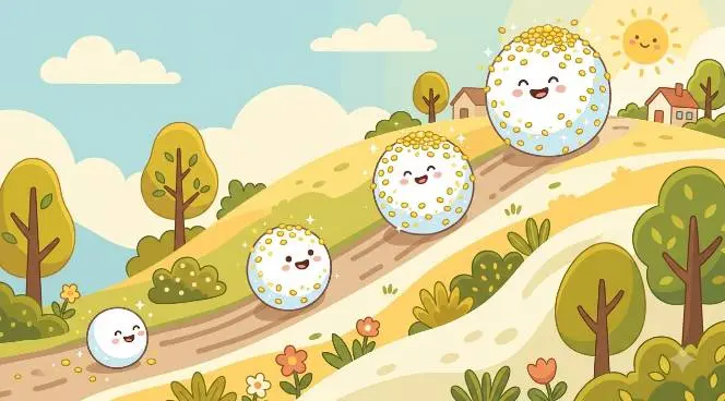쉬운 눈덩이 복리 계산기