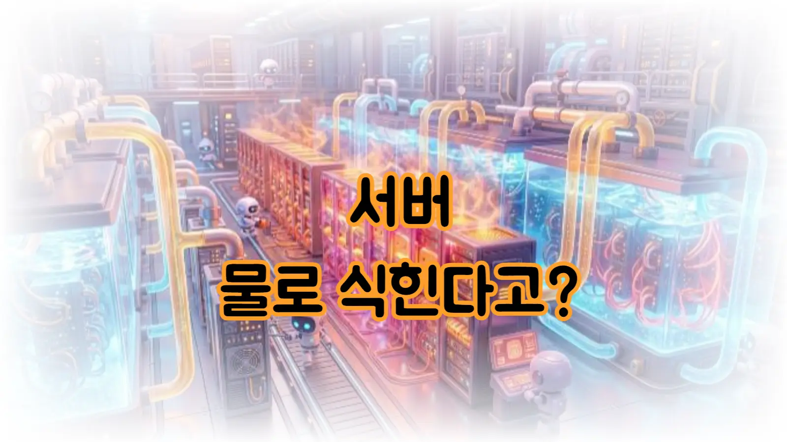 액체냉각 뜻, AI서버 식히는 원리